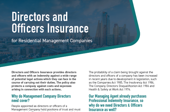 Directors And Officers